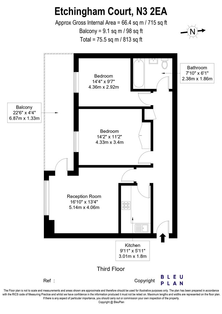 Flat 34A, Etchingham Court - wRs6L9UsQ0OWnD4Xlokr.